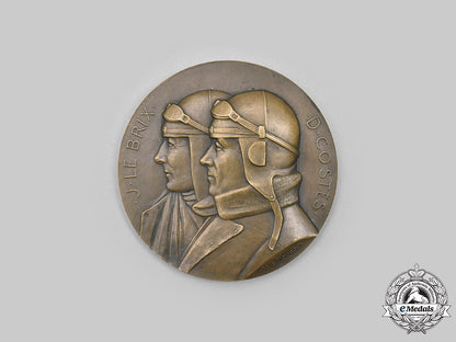 france,_iii_republic._a_first_non-_stop_south_atlantic_air_crossing_by_joseph_le_brix&_dieudonné_costes_medal1927_c2020_398_mnc7472_1