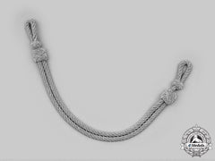 Germany, Wehrmacht. An Officer’s Visor Cap Chin Cord