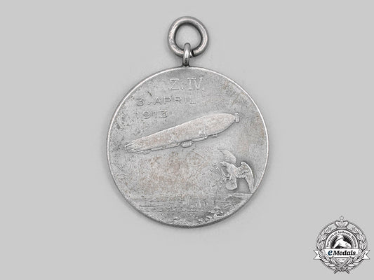 germany,_imperial._a_flight_of_z.iv.(_aka_lz16)_from_friedrichshafen_to_lunéville,_france_medal1913_c2020_410_mnc7496_1_1