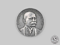 Germany, Imperial. A Count Ferdinand Von Zeppelin Thaler Flight Of Z.iii To The Rhein-Westfalia Industrial Area Medal 1909
