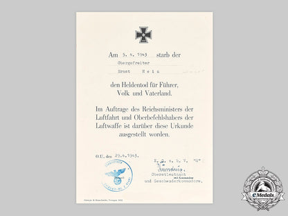 germany,_luftwaffe._a_gold_grade_wound_badge,_with_hero’s_death_certificate,_to_obergefreiter_ernst_hein_c2020_430_mnc9584