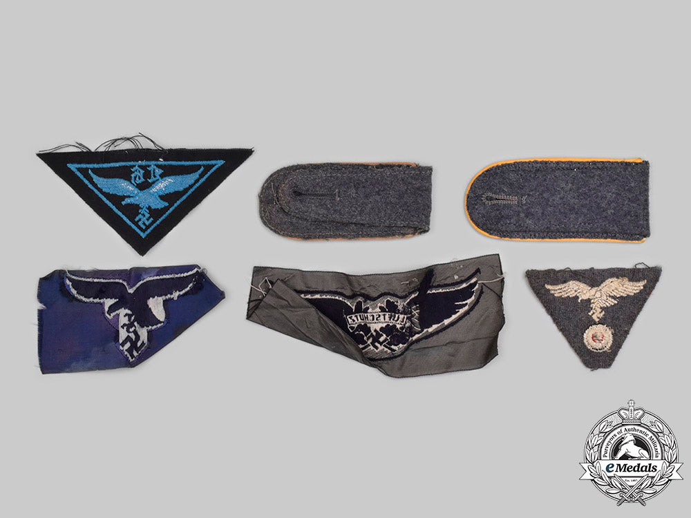 germany,_luftwaffe._a_mixed_lot_of_uniform_insignia_c2020_447_mnc4024_1