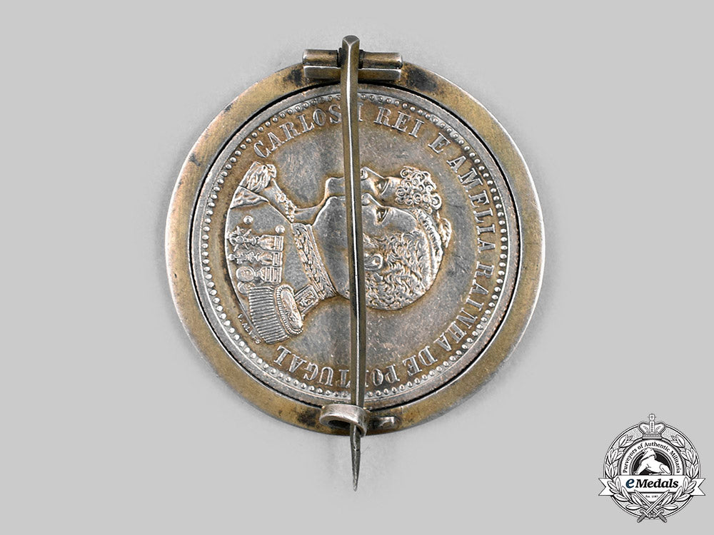 portugal,_kingdom._a_silver_badge_for_the400_th_anniversary_of_passage_to_india,1898_c2020_463_mnc1696_1_1_1