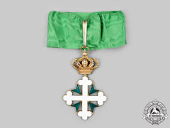 Italy, Kingdom. An Order Of St. Maurice And St. Lazarus, Iii Class Commander