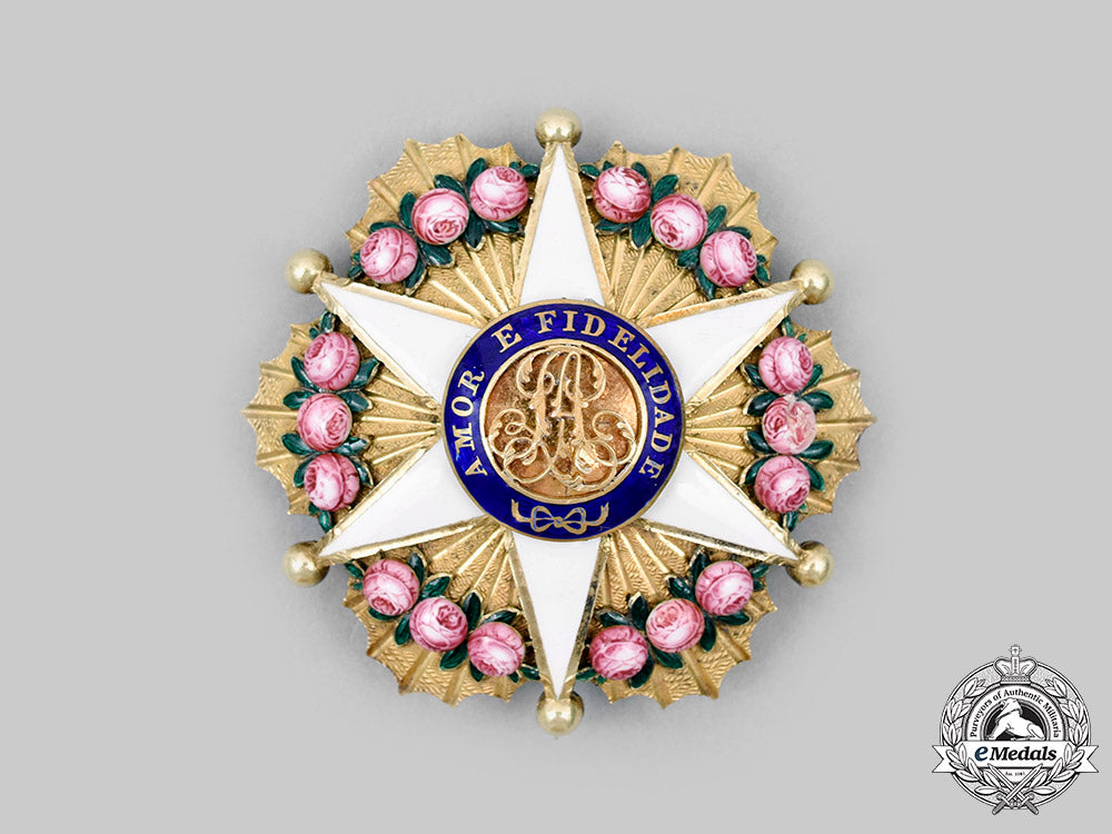 brazil,_kingdom._an_order_of_the_rose,_officer’s_breast_star,_c.1900_c2020_484_mnc1788