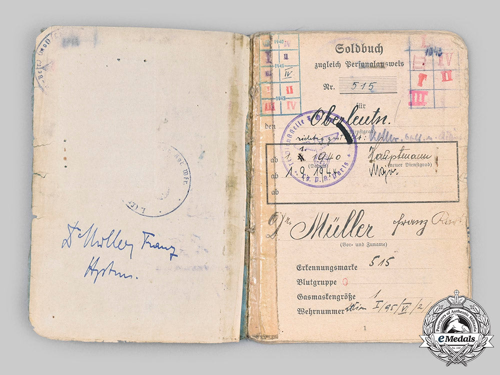 germany,_luftwaffe._a_soldbuch_to_dr._franz_müller_c2020_495_mnc1812