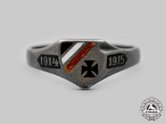 Germany, Imperial. A First World War Patriotic Silver Ring