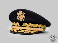 United States. An  Army Service Dress Cap For General Officers, Major General Chiles, By Flight Ace