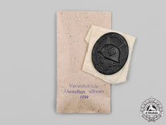 Germany, Wehrmacht. A Black Grade Wound Badge, By Rudolf Souval