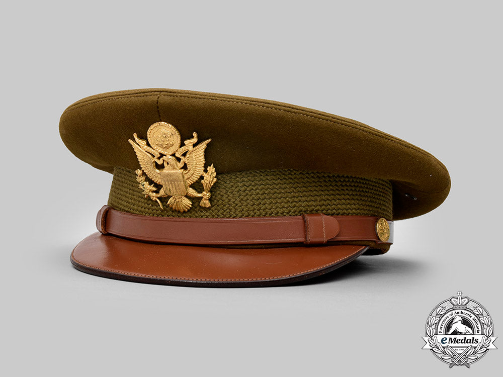 Service Major Cap United States. An Army Service Cap For General Officers, Named To Majo ...
