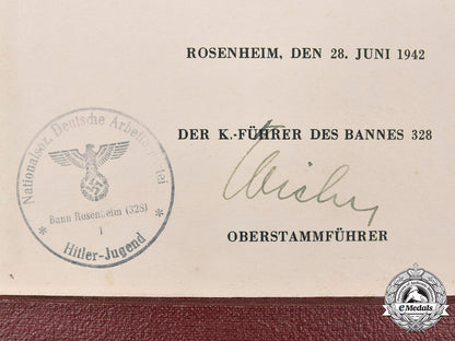 germany,_hj._a1942_hj_sports_games_award_to_shot_put_champion_heinrich_huber_c2020_531c2020_526_mnc5276