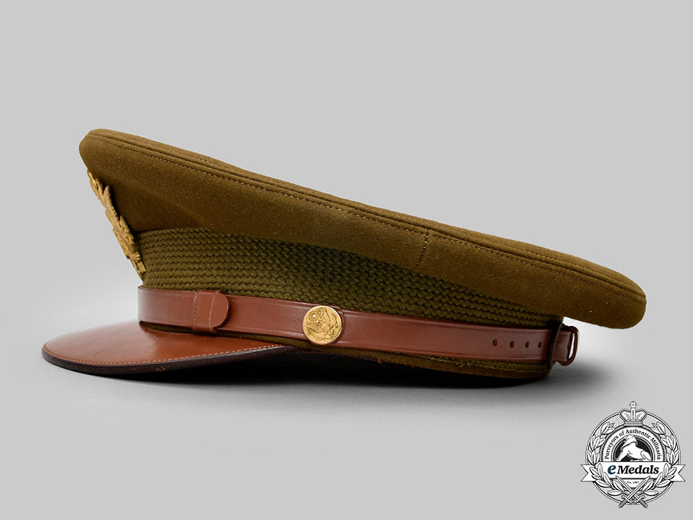 Service Major Cap United States. An Army Service Cap For General Officers, Named To Majo ...