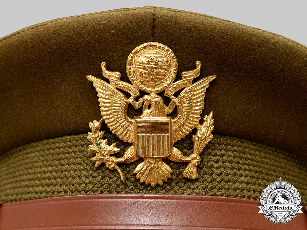 Service Major Cap United States. An Army Service Cap For General Officers, Named To Majo ...