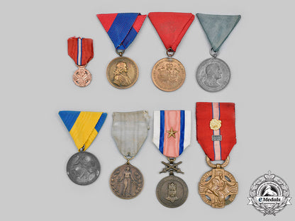 czechoslovakia,_republic;_hungary,_kingdom;_germany,_imperial._a_lot_of_eight_awards_c2020_557_mnc7972