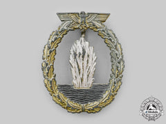 Germany, Kriegsmarine. A Minesweeper War Badge, By Wilhelm Hobacher