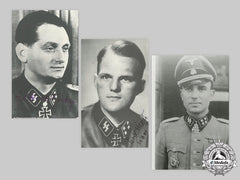 Germany, Ss. A Lot Of Postwar Signed Photos Of Knight’s Cross Recipients
