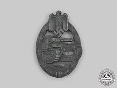 Germany, Wehrmacht. A Panzer Assault Badge, Bronze Grade, By Rudolf Souval