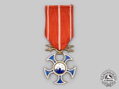 Czechoslovakia, Republic. An Order Of The Falcon With Swords