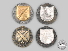 Slovakia, Republic. A Lot Of Four Army Proficiency Badges