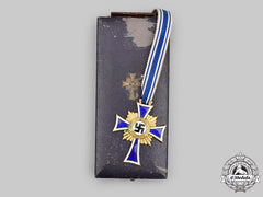 Germany, Third Reich. An Honour Cross Of The German Mother, Gold Grade With Case, By Ochs & Bonn