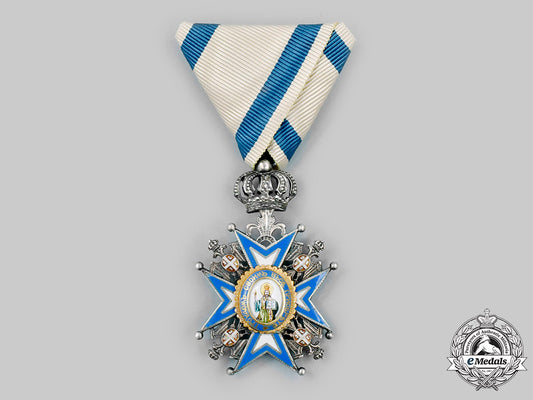 serbia,_kingdom._an_order_of_st._sava,_v_class_knight,_c.1930_c2020_595_mnc2074_1