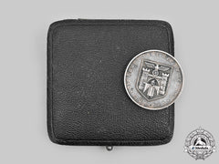 Germany, Third Reich. A City Of Munich Silver Merit Medal For Civil Servants And Workers, With Case