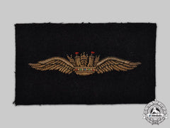 United Kingdom. A Merchant Navy Wings Blazer Patch