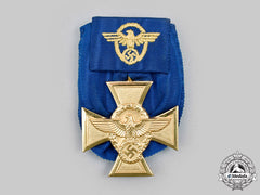 Germany, Ordnungspolizei. A Police Long Service Cross, I Class For 25 Years