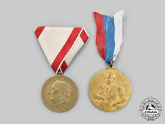 Montenegro, Kingdom. Two Commemorative Medals