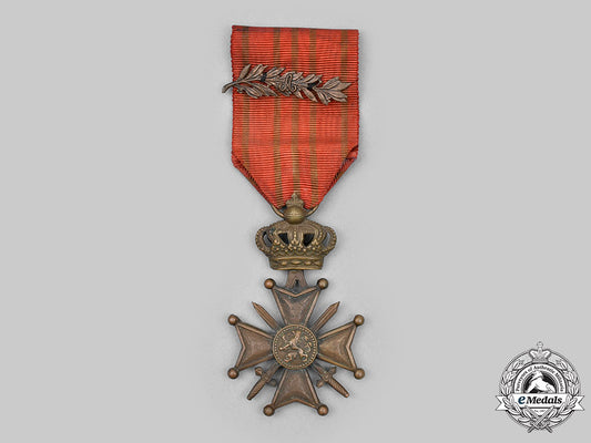 belgium,_kingdom._a_war_cross_with_bronze_palm,_c.1918_c2020_626_mnc6907