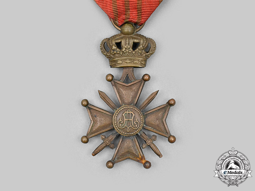 belgium,_kingdom._a_war_cross_with_bronze_palm,_c.1918_c2020_628_mnc6911