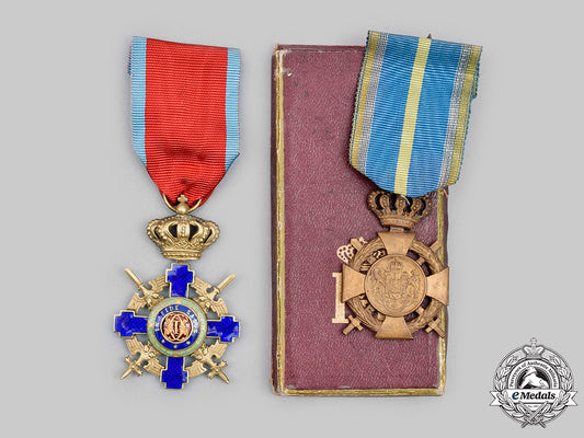 romania,_kingdom._two_awards_c2020_631_mnc7873_1