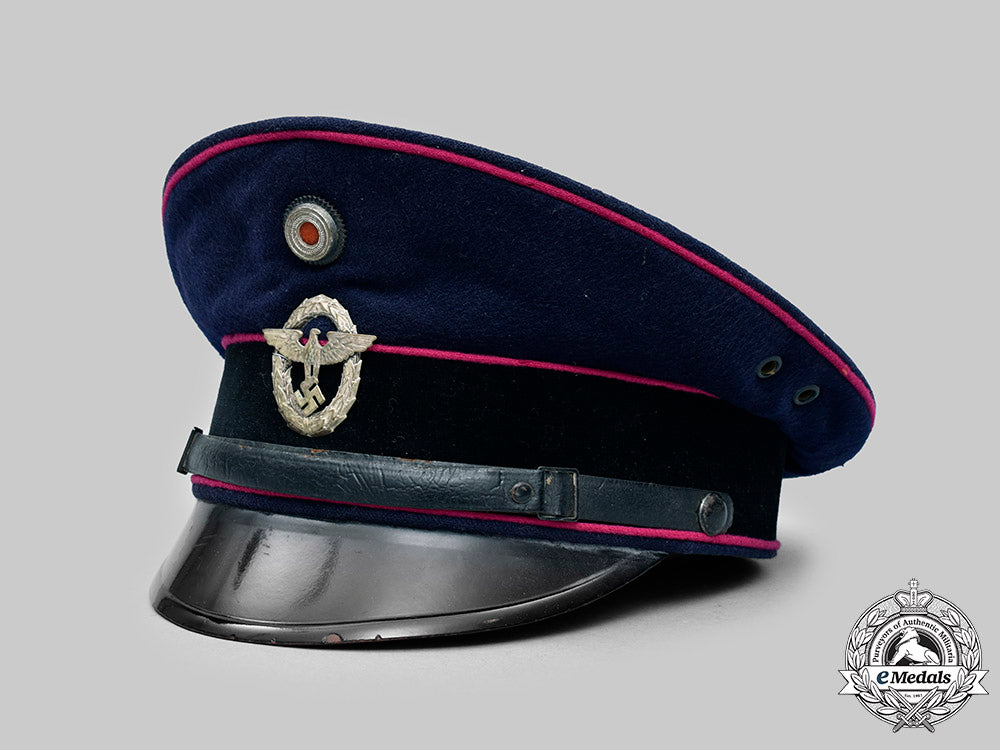 germany,_feuerschutzpolzei._an_em/_nco’s_visor_cap_c2020_643_mnc2330_2