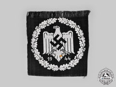 Germany, Nsrl. A 1944 Nsrl Sports Badge, Silver Grade, Cloth Version