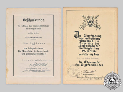 germany,_kriegsmarine._a_rare_lot_of_awards&_documents_to_heinz_kollmann,_tigerverband_c2020_669_mnc7687_1_1_1_1