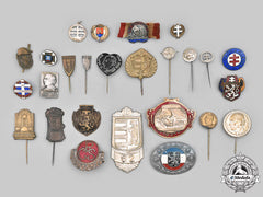 Czechoslovakia, Republic; Slovakia, Republic. A Lot Of Twenty-Six Badges And Stickpins