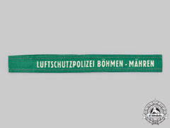 Germany, Protectorate Of Bohemia And Moravia. An Air Protection Police Cuff Title