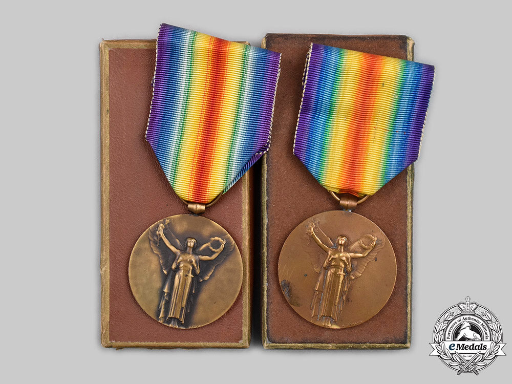 france,_iii_republic._two_victory_medals,_type_i,_official_version_c2020_692_mnc1859_1_1_1