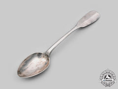 Austria-Hungary, Empire. An Austro-Hungarian Navy Silver Teaspoon, By Szandrik