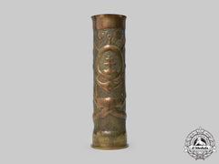 Slovakia, I Republic. A Slovak Army Italian Occupation And Eastern Front Trench Art Shell