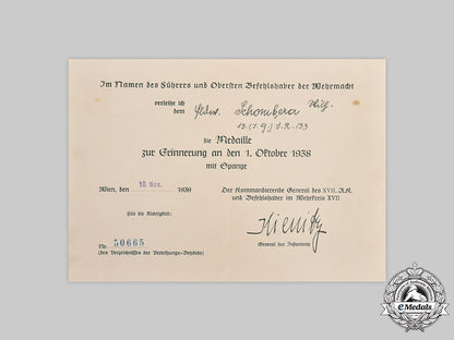 germany,_heer._a_lot_of_award_documents&_correspondence_to_wilhelm_schombera,_infanterie-_regiment133_c2020_728_mnc1284