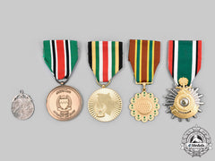 Bahrain, Saudi Arabia, United Arab Emirates, International. A Lot Of Five Medals