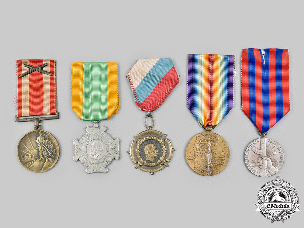 czechoslovakia,_latvia,_netherlands,_serbia._five_awards&_decorations_c2020_732_mnc0286_1