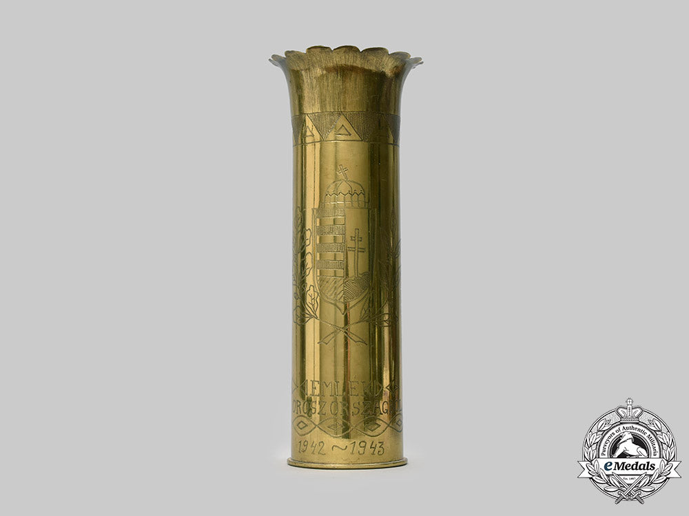 hungary,_kingdom._a_hungarian_army_russian_front_trench_art_shell_c2020_732_mnc8198