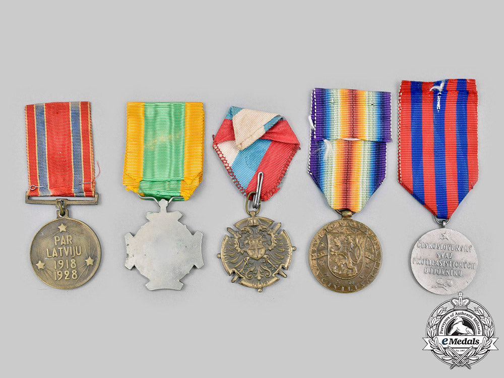 czechoslovakia,_latvia,_netherlands,_serbia._five_awards&_decorations_c2020_733_mnc0288_1