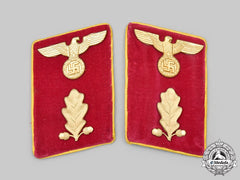 Germany, Nsdap. A Set Of Reichs-Level Abschnittsleiter Collar Tabs