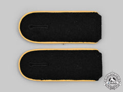 Germany, Ss. A Set Of Waffen-Ss Mann Signals Personnel Shoulder Straps