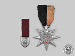 Netherlands, Nsb. A Pair Of Dutch National Socialist Movement Medals