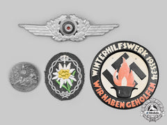 Germany, Third Reich. A Mixed Lot Of Insignia