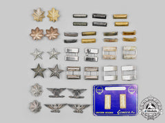 United States. A Lot Of Thirty-Eight United States Army Officer Rank Insignia